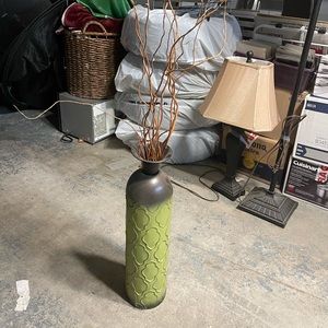 Vase with sticks